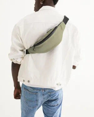 Shaded Pale Pastel Yellow Gray Belt Bag | C0M0Y30K30