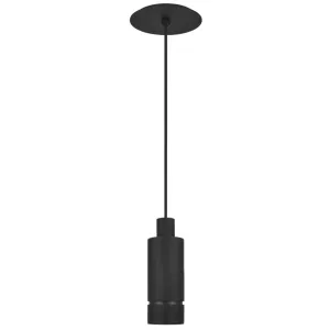 Sottile 9 in. LED Pendant Light Black finish
