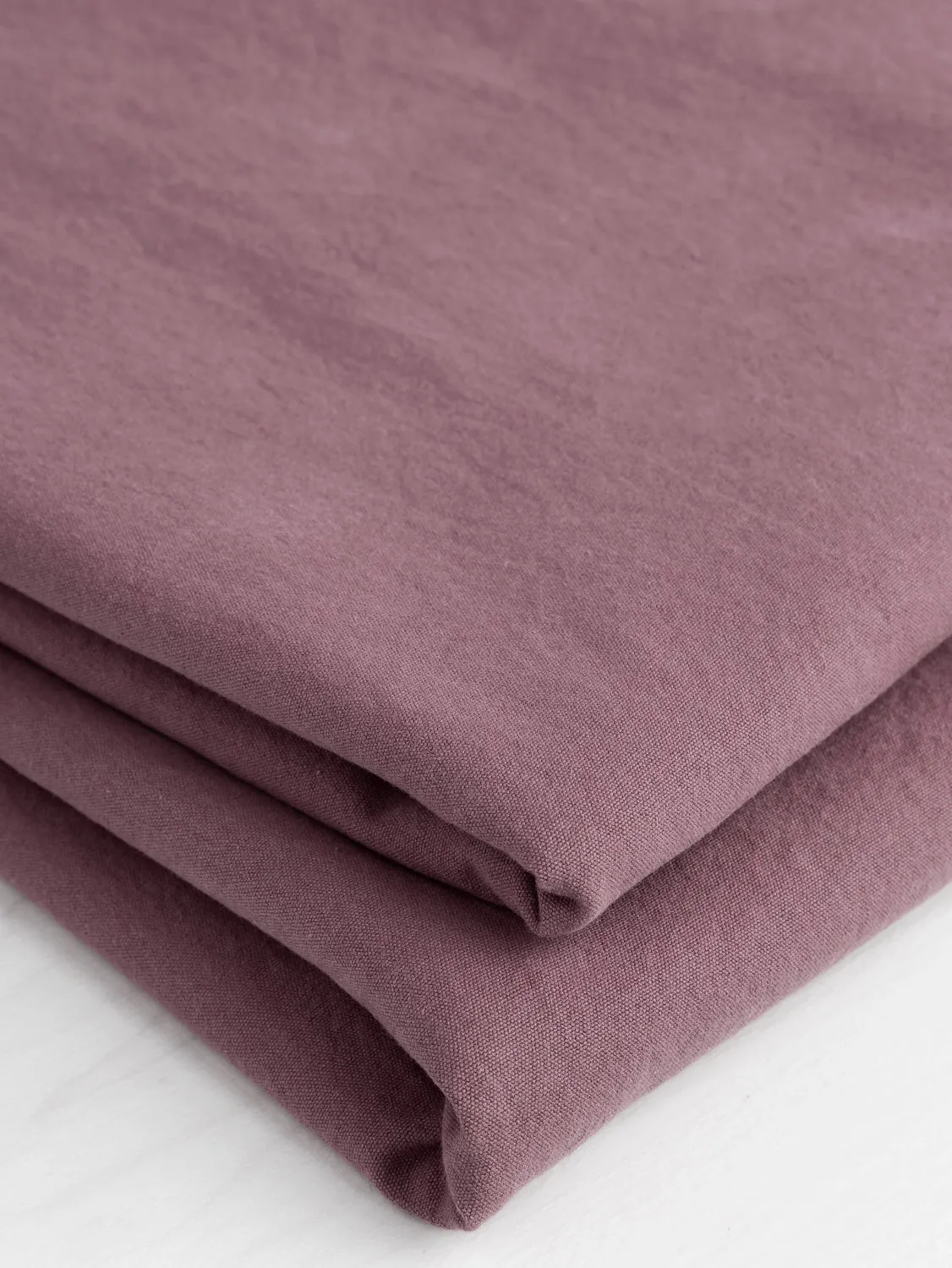 Substantial Organic Cotton Broadcloth - Dusty Mauve - Swatch