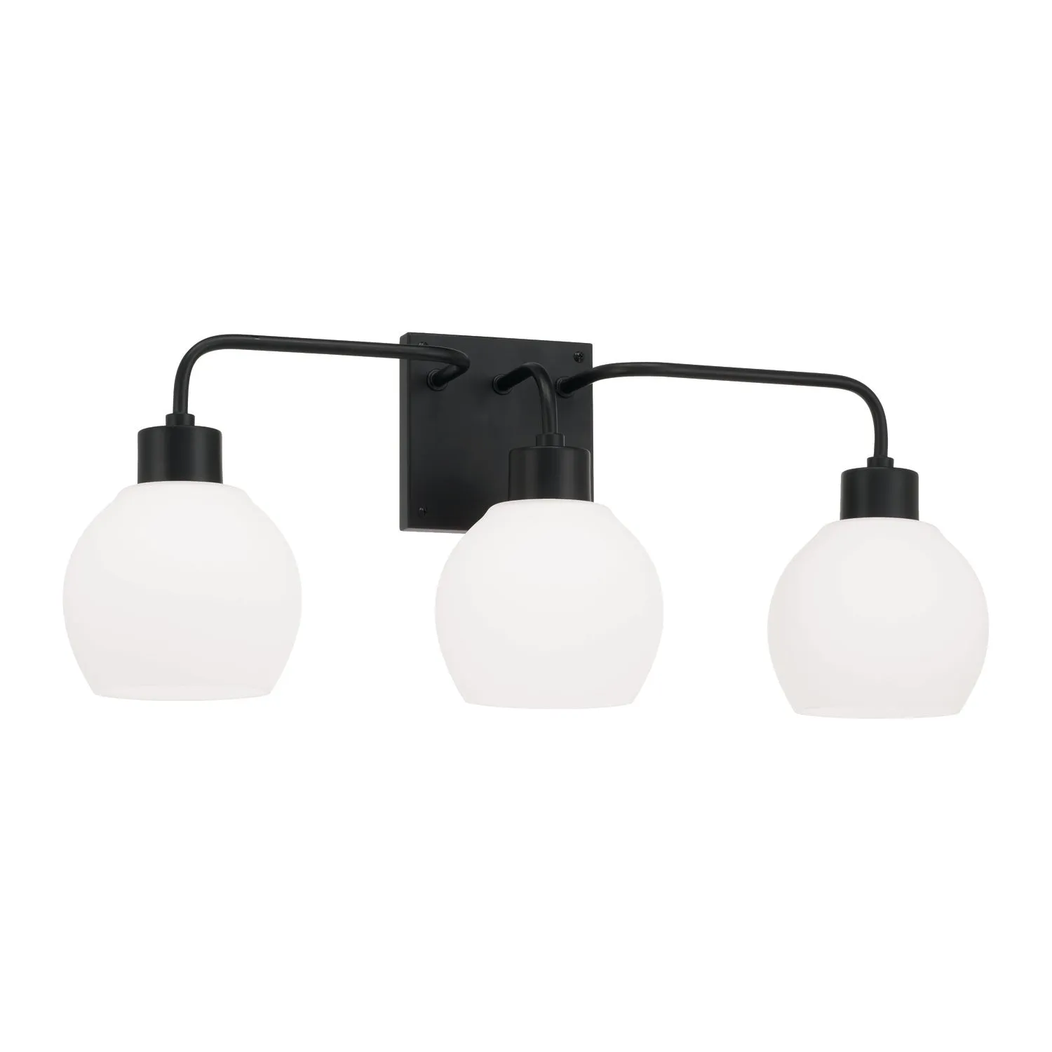 Tanner 3 Light Vanity - Black
