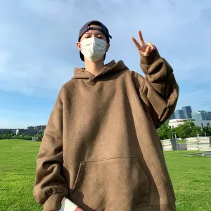 TIA Wide Suede Hoodie