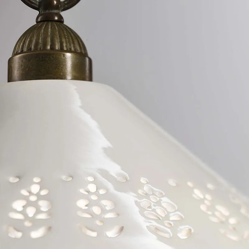 Traditional Ceramic Pendant Light