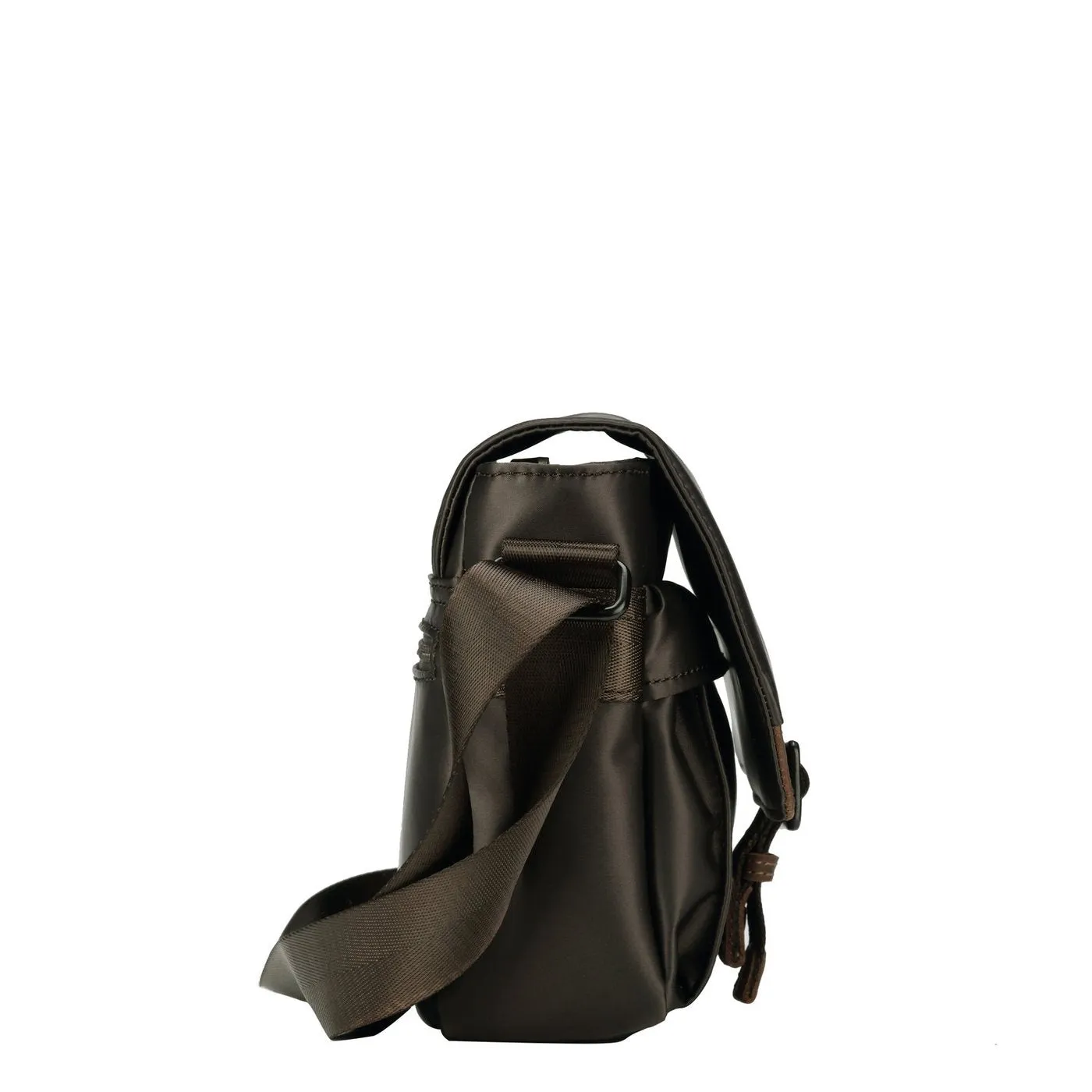 Troop Heritage Nylon Across Body Bag Brown